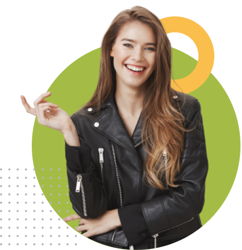 Model Wearing Jacket