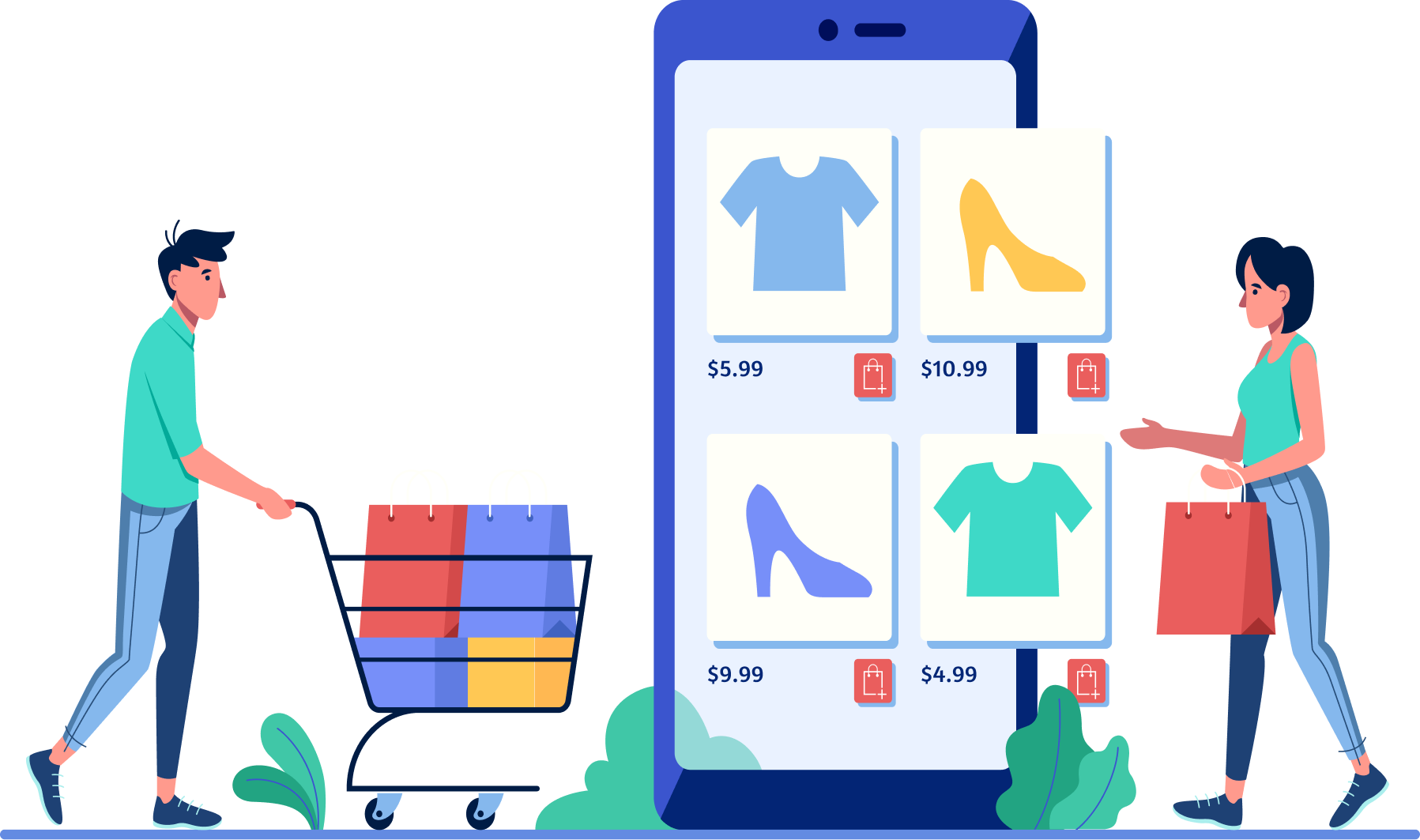Shopping Illustration